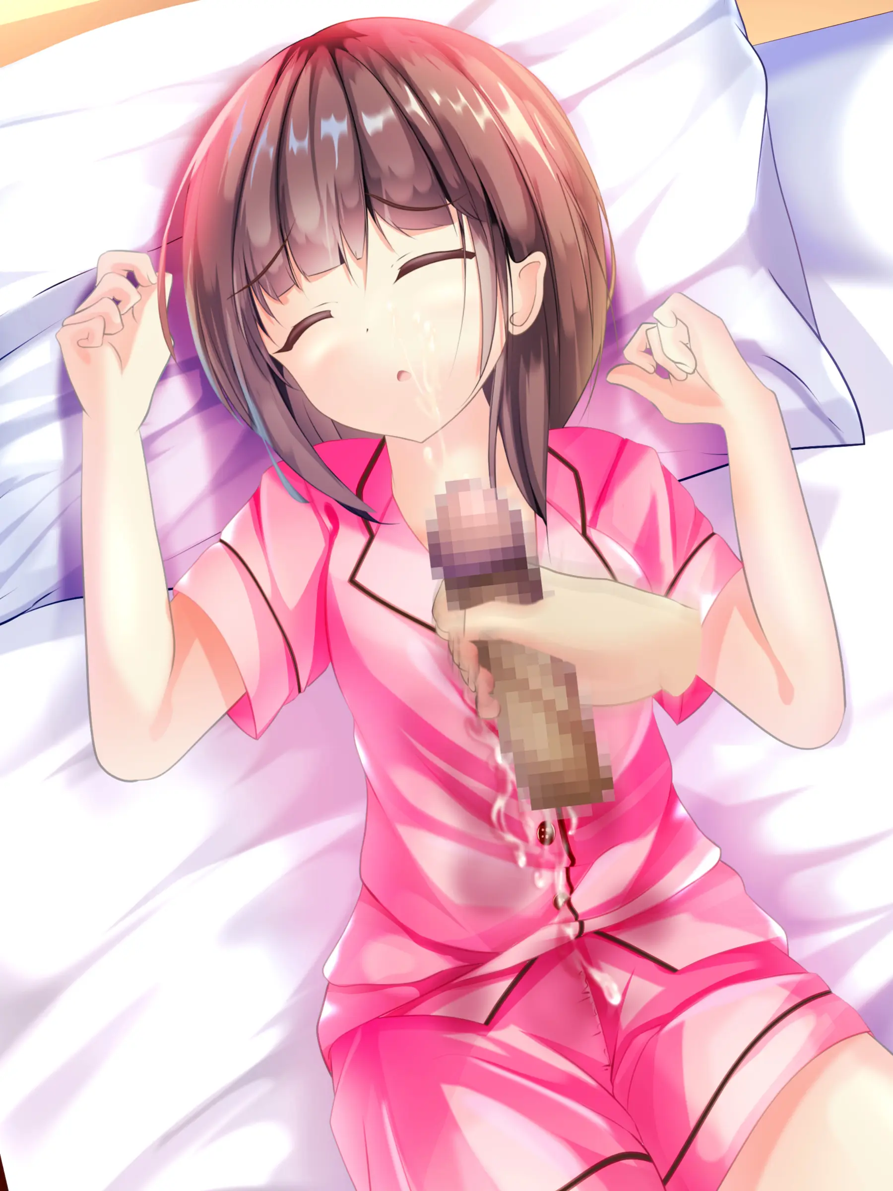 Onnanoko Ga Chakui No Mama Seieki To Ochikko O Kakerareru CG-Shuu | 여자아이가 옷을 입은 채 정액과 오줌이 뿌려지는 CG 모음집